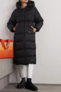 **MONCLER** Quilted Shell Down Hooded Mantel Größe 4 NEU - Bild 1 von 11