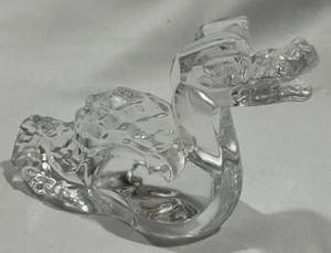 VTG Baccarat French Crystal Mystical Dragon Signed Sculpture Figure France 5” - Picture 1 of 8