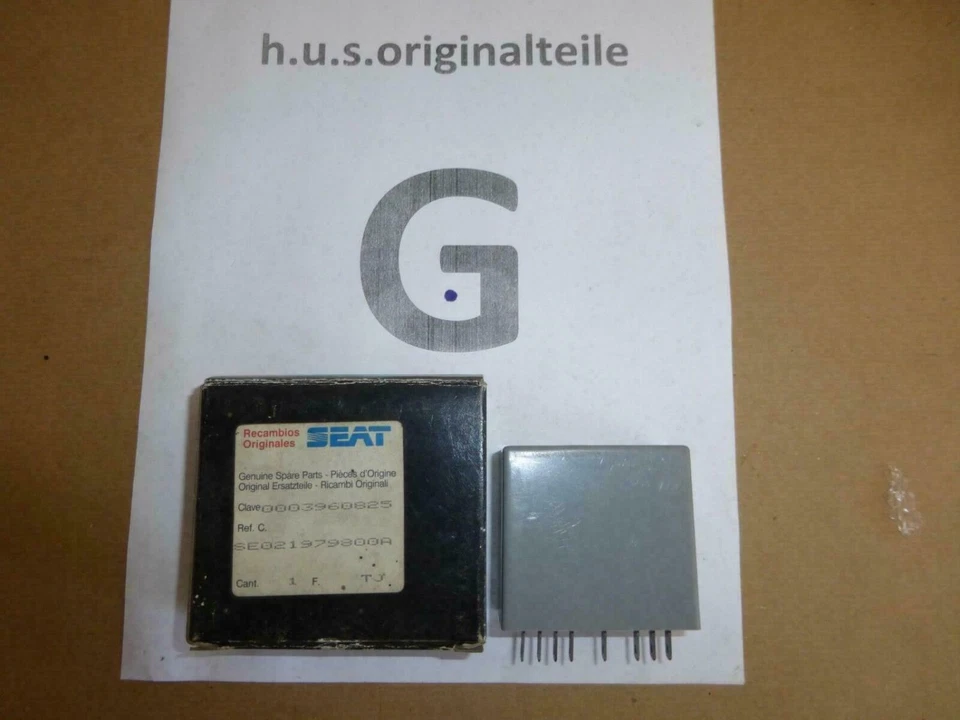 Original VAG Relais Steuergerät Regensensor VW Seat 021979800a - Bild 1 von 2
