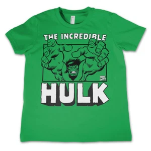 Official quality tshirt The Incredible Hulk Kid's Unisex T-Shirt Ages 3-12 Years - Picture 1 of 2
