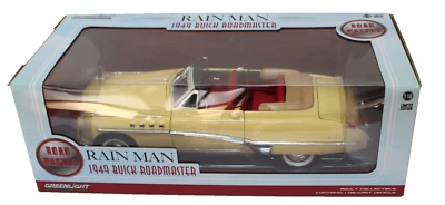Greenlight 13616 1949 Buick Roadmaster Convertible Rain Man Movie 1:18 Mint/ Box - Image 1 of 3