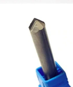 Cortador en V con punta de diamante 6 mm corte de diapositivas herramientas de grabado CNC grabado Reino Unido - Imagen 1 de 2