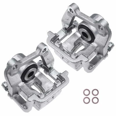 2x Pinzas de freno de disco traseras con soporte para Chrysler 300 Dodge Challenger Charger Foto 1 de 4