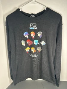 Persona 3 Reload Battle Icon Long Sleeve Shirt (M) - Picture 1 of 3