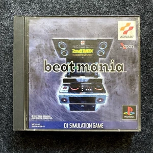 ⭐️ Beat Mania Mix Gioco Simulazione DJ Konami Giapponese Playstation PS1 1997 - Picture 1 of 8