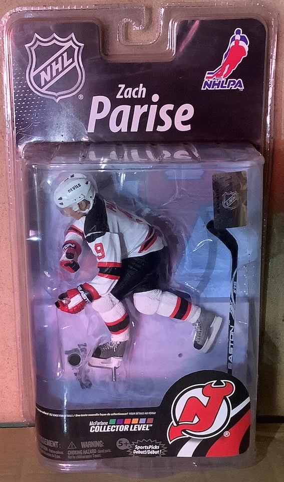 McFarlane NHL 26 Zach Parise New Jersey Devils NEU