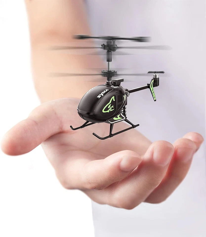 Mini Rc Helicopter With Altitude Hold Easy Control Durable Safe For Kids Fun - Image 1 of 4