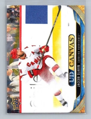 2024-25 UD Extended Jaccob Slavin C324 Canvas - Image 1 of 2