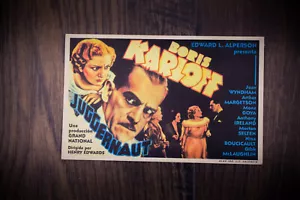 JUGGERNAUT RERELEASE TITLE Spanish Herald Original Movie Poster 1936 - Bild 1 von 9