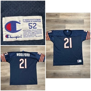 (EUC) Champion Chicago Bears Donnell Woolford #21 Jersey Size 52 / 2XL XXL OBO!! - Picture 1 of 19
