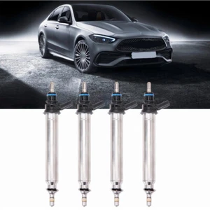 4Pcs Fuel Injectors For Mercedes-Benz CLS63 AMG 5.5L 2012-2014 E550 4.7L 2012-17 - Picture 1 of 8