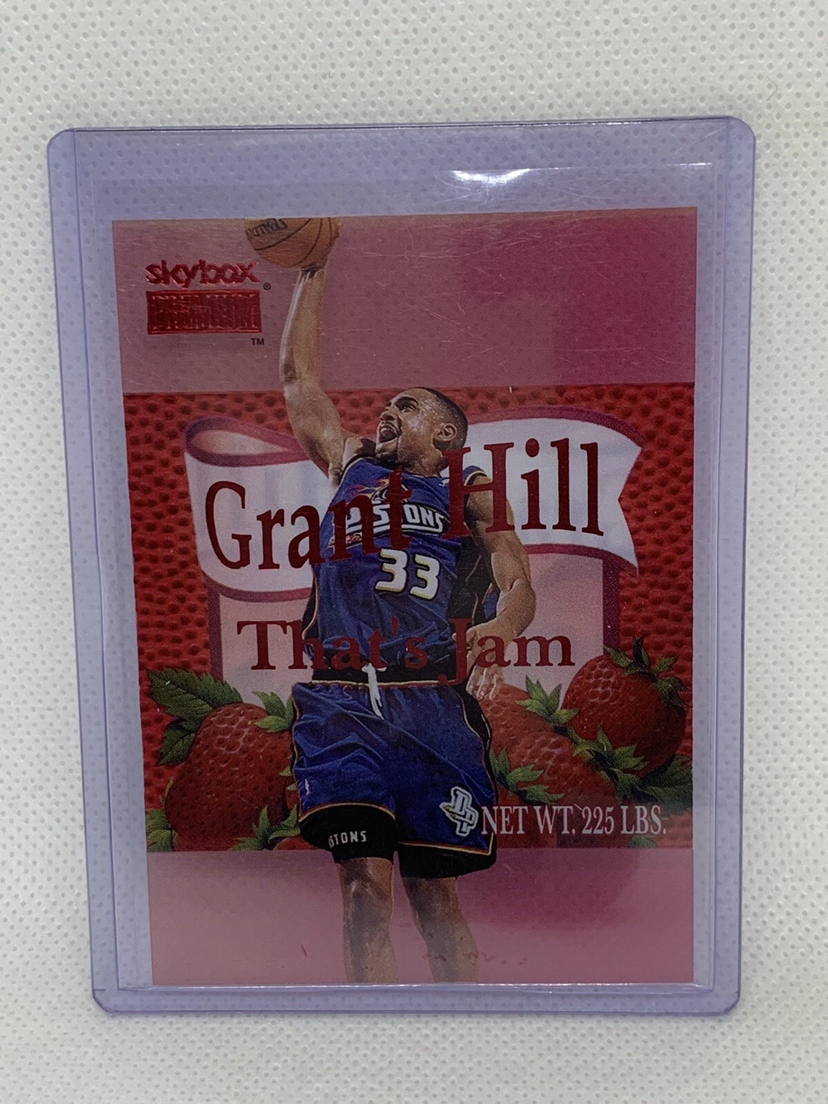 1998-99 SKYBOX PREMIUM THAT'S JAM GRANT HILL DETROIT PISTONS SP