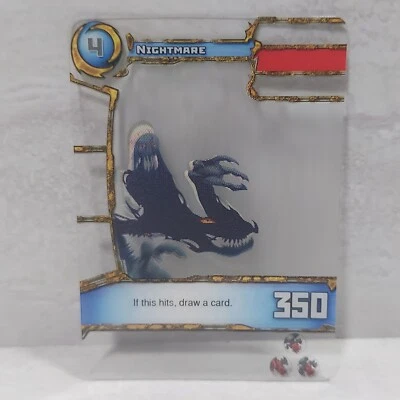 Redakai Conquer The Kairu NIGHTMARE 1-ATT-3075 TCG 2011 Spin Master - Image 1 of 2