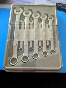 USA Craftsman 9 pc SAE Combination wrench set 11/16" - 1/4" VV- series - Picture 1 of 5