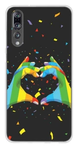 Coque en silicone imprimée compatible Huawei P20 Pro LGBT - Picture 1 of 3
