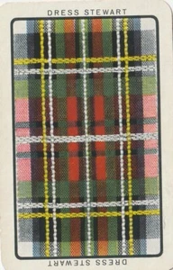 Dress Stewart Tartan, Single Swap Card - Foto 1 di 1
