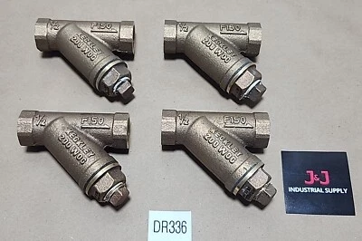 *NEW* [4] Keckley C84400 Bronze Threaded Y Strainer 1/2" F150 200 WOG + Warranty - Image 1 of 4
