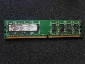 Kingston PC2-5300 - 2GB DIMM-  667MHz - DDR2 - SDRAM Memory (KVR667D2/2GR) - Picture 1 of 3