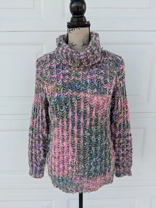 Dressbarn Westport Cable Knit Multicolor Winter Sweater Size XS NWT - Picture 1 of 9