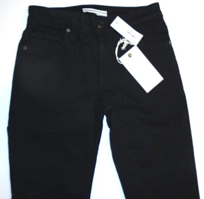 PANTALÓN JOIE PAINTER NEGRO ALGODÓN SUPER ELÁSTICO TALLA 24 TIRO MEDIO AJUSTADO NUEVO CON ETIQUETAS  Foto 1 de 3