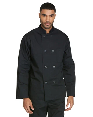 NWT DICKIES CLASSIC 8 BUTTON BUTTON CHEF COAT DC45 - Image 1 of 2