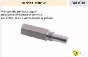 VITE SPECIALE BLOCCA PISTONE blocco pistone bloccaggio PROFESSIONALE alluminio - Imagen 1 de 1