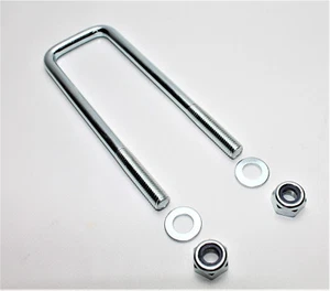 U Bügelschraube M 10 verzinkt LH 120mm LW 32 mm für Profil 100x30 mm NEU - Bild 1 von 2