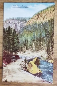 Gibbon Canyon Yellowstone National Park WY Postcard Unused Circa 1910 - Picture 1 of 1