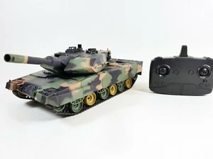 BB Heng Long 1/24 German Leopard Airsoft 2.4g V5 Infrared Radio Control Tank UK - Picture 1 of 16