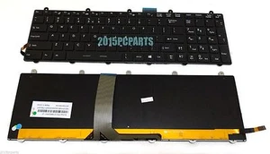 Nuevo teclado serie acero MSI GE60 GE70 EE. UU. V139922AK1 - Imagen 1 de 3