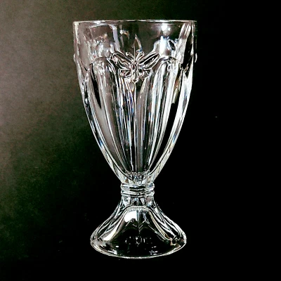 LENOX BUTTERFLY MEADOW WATER GLASS, 6 1/4", Lead Crystal, Made in Germany - Image 1 of 4