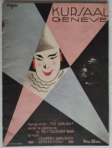 programme spectacle - KURSAAL - Genève - Mai 1935 - - Bild 1 von 3