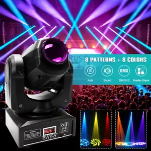 120W Beam Moving Head Bühnenlicht RGBW LED 8 GOBO Spot DMX DJ Disco Party Show - Bild 1 von 11