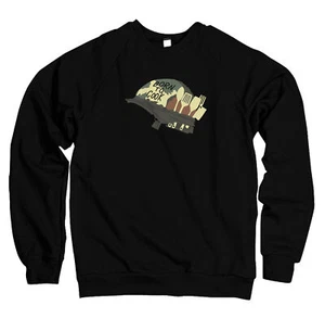 Herren Pullover Sweater Full Metal Koch - Born to Cook Helm - Picture 1 of 1