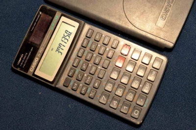Calculatrice Vintage Scientifique Casio fx-992s VPAM solaire - Photo 1/3