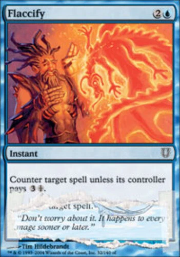Flaccify ~ Near Mint Unhinged MTG Magic UltimateMTG Blue Card - Image 1 of 1