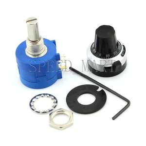 2X 5k Ohm 3590S-2-502L With Turn Counting Dial Rotary Potentiometer 10turn - Picture 1 of 4