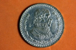 ESTATE FIND 1962 - MEXICO SILVER UN PESO! #N01866 - Picture 1 of 2