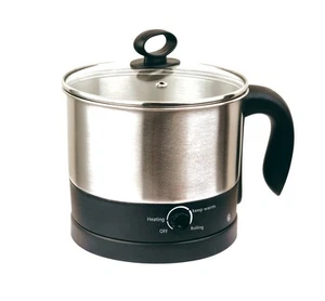 70019 1.2 Liter Stainless Steel 304 Electric Cooker With Rotating Base - Picture 1 of 9