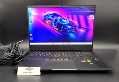 Portátil para juegos HP Omen 16-xf0033dx Ryzen 9 7940HS 16 GB 512 GB SSD RTX 4070 *Leer* Foto 1 de 4