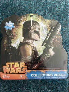 NEW/SEALED 1000 Piece Disney's Star Wars BOBA FETT Collector’s Tin Puzzle - Picture 1 of 5