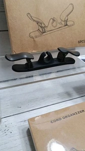 Schnurhalter Schwerlast 12 Stück selbstklebende Schnur Organizer Haken einfache Installation - Bild 1 von 8