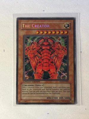 The Creator EEN-ENSE2 YuGiOh Elemental Energy SECRET RARE NM - Image 1 of 2