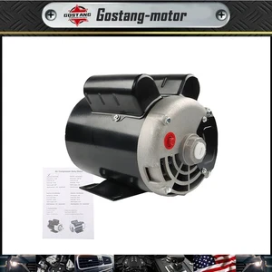 3.7HP 3450RPM Electric Motor Compressor Duty 56Frame 1 Phase 5/8" Shaft 230V New - Picture 1 of 13