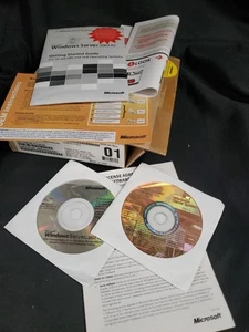 Microsoft Windows Server 2003 Standard Edition OEM R2 WIN32 P73-02766 EXCELLENT - Picture 1 of 5