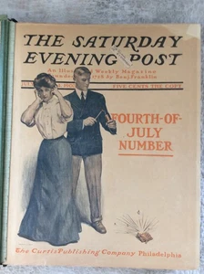 THE SATURDAY EVENING POST: July 4 - Dec 26, 1903 - Jack London CALL OF THE WILD - Picture 1 of 15