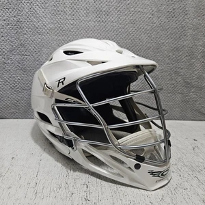 Cascade R Lacrosse Helmet OSFM White One Size Facemask MLL W Chin Strap - Picture 1 of 10