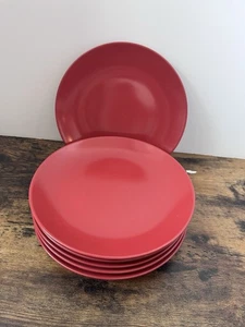 10 Strawberry Street Rot Salatteller 6er Set - Bild 1 von 5