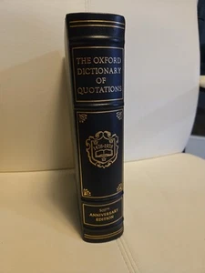 The Oxford Dictionary Of Quotations 500th Anniversary Numbered Franklin Library - Picture 1 of 3
