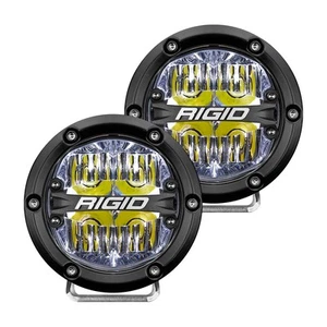 Par de luces LED todo terreno Rigid Industries 360 Series 4" retroiluminación blanca 36117 - Imagen 1 de 6